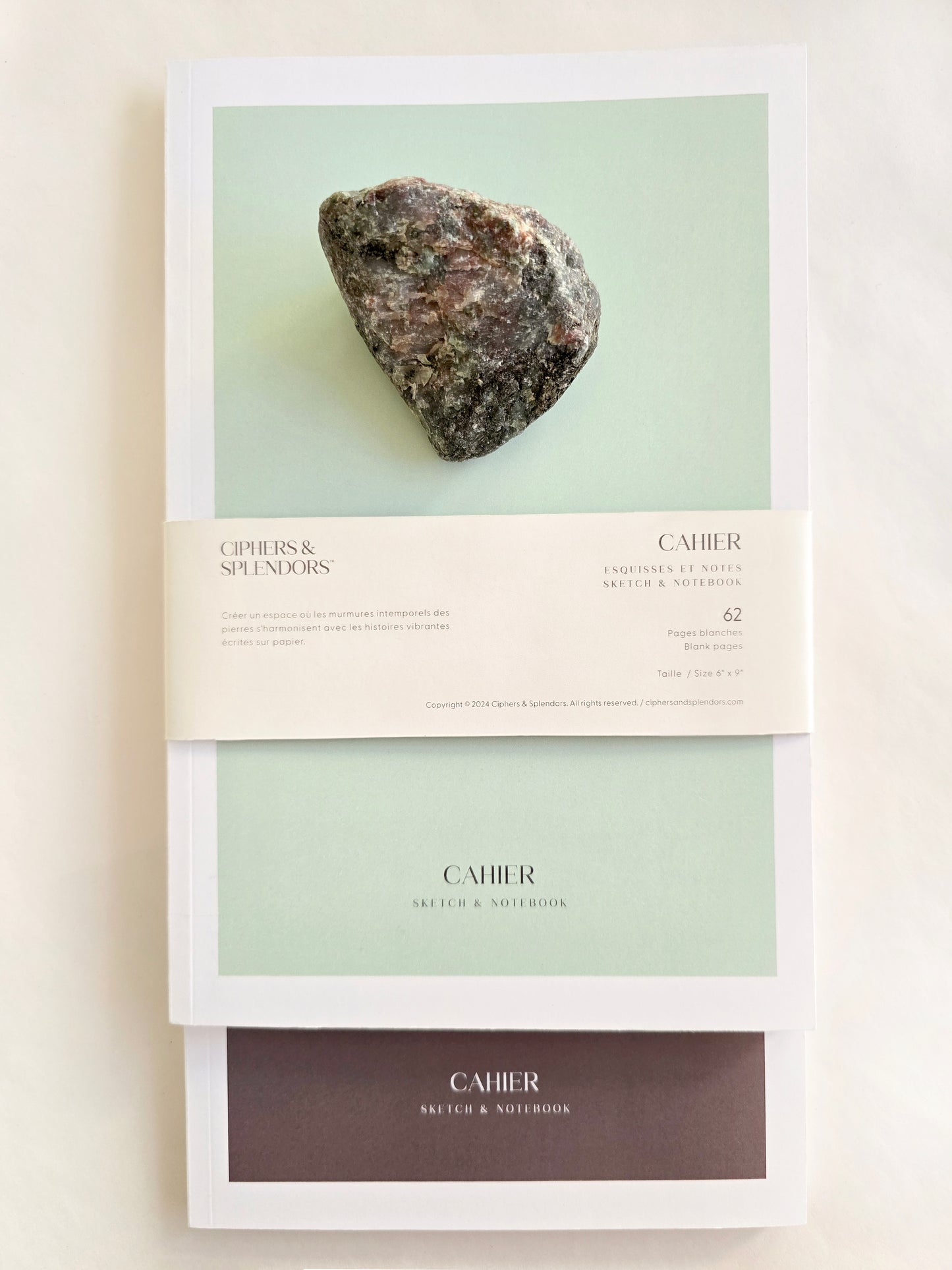 Emerald of Abundance Crystal & Journal Set