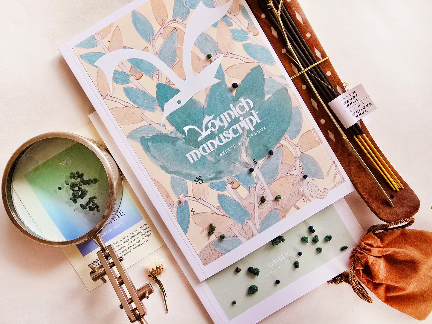 Wilfrid Voynich II Crystal & Journal Set