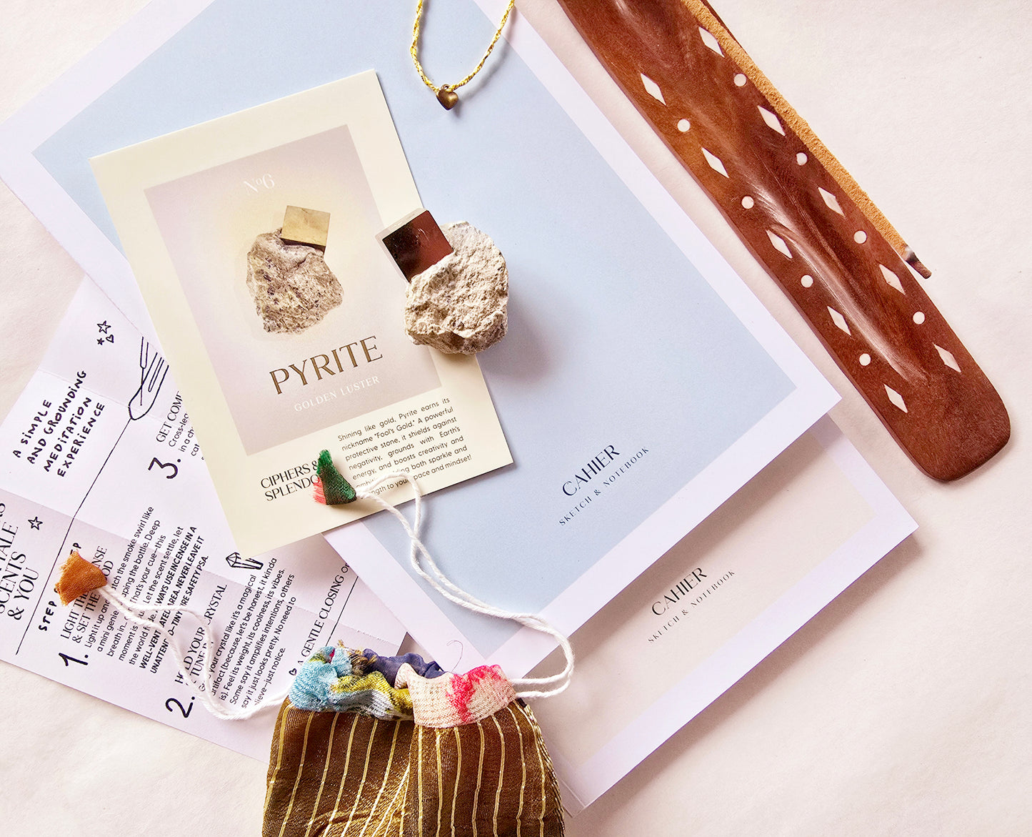 The Philosopher's Crystal & Journal Set