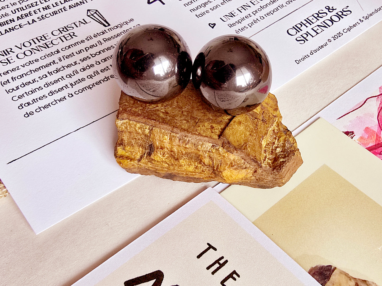 Traveler's Pack II Crystal & Journal Set