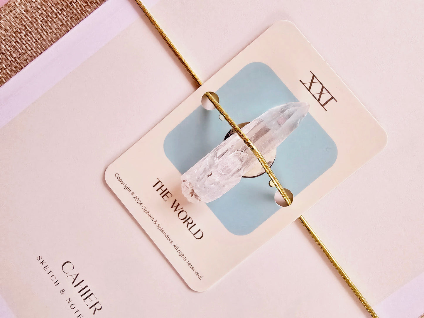 Cosmic Completion Crystal & Journal Set