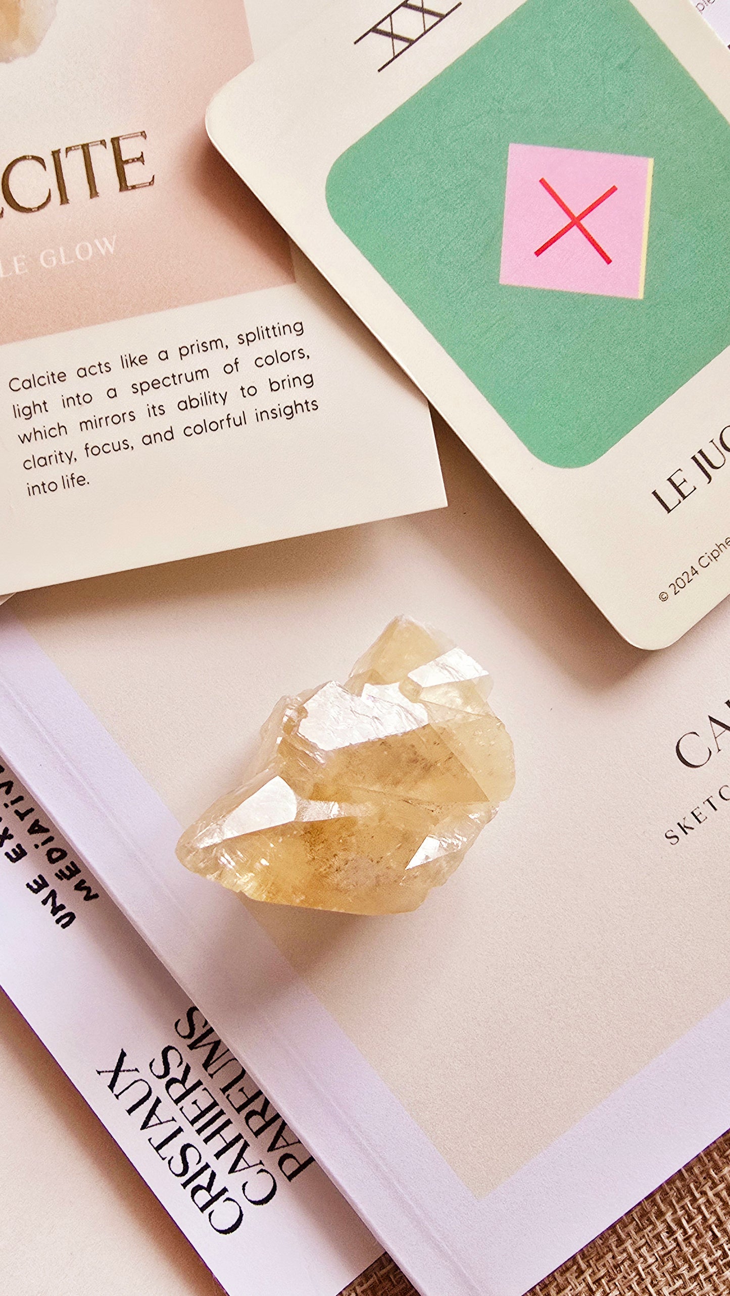Le Jugement Crystal & Journal Set