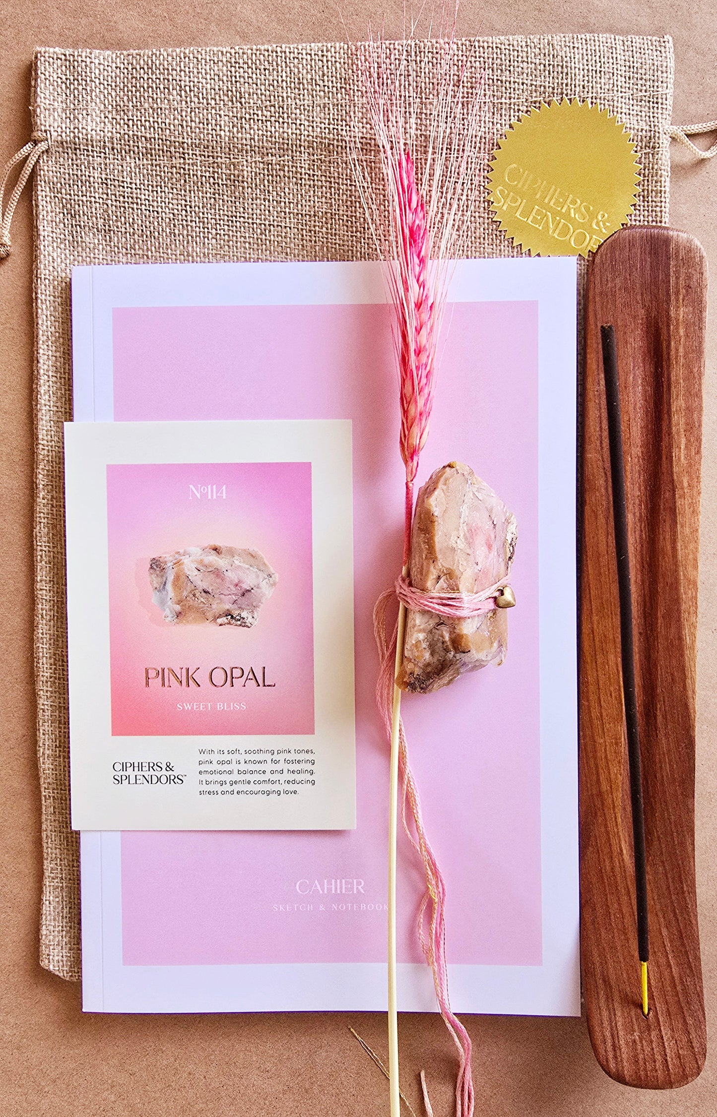 Kindness Crystal & Journal Set