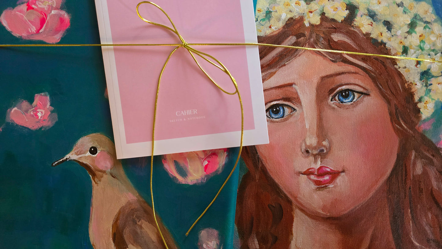 Love & Wisdom (2 paintings)