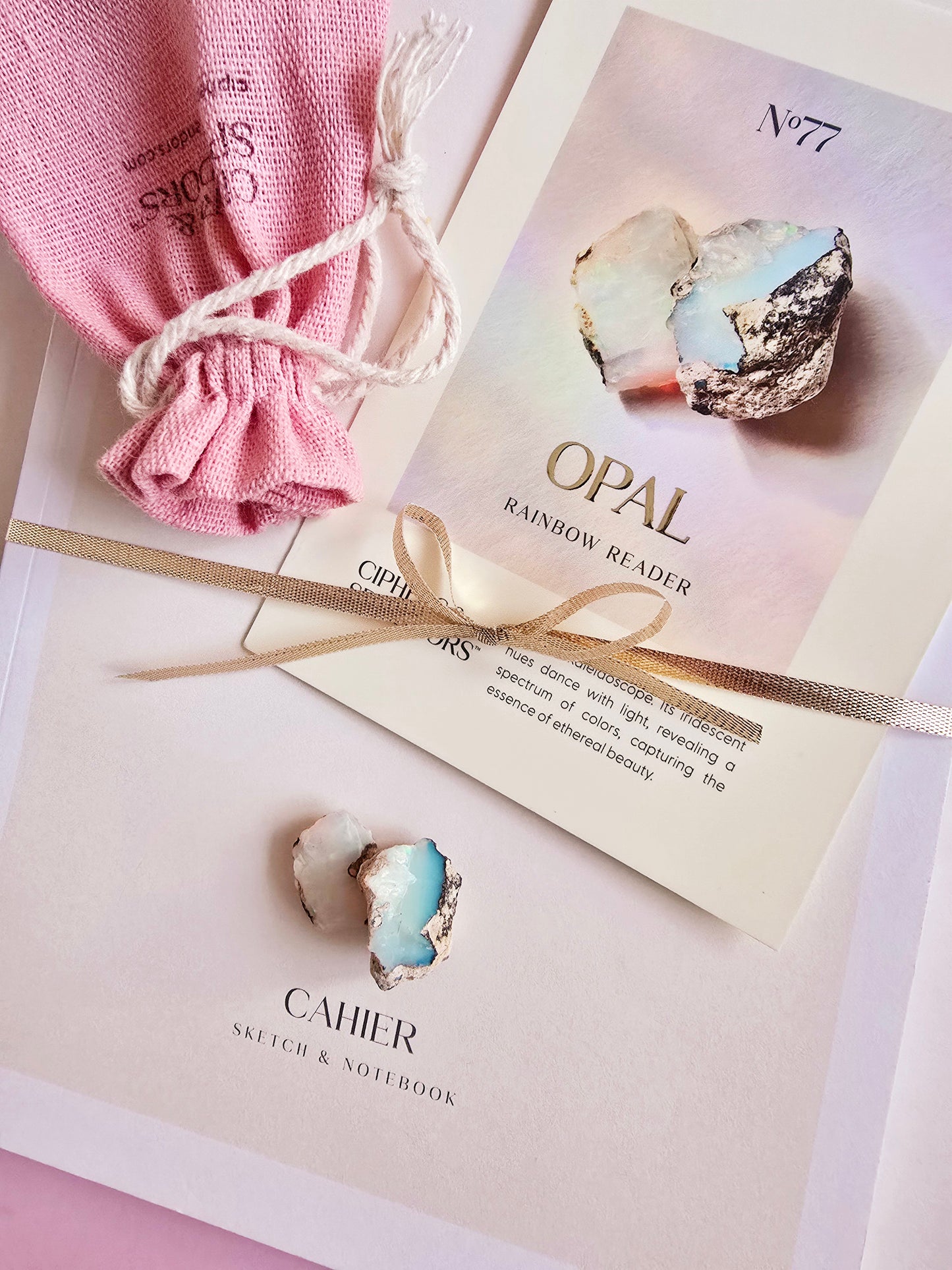 Ethiopian Opal Stationery Kit