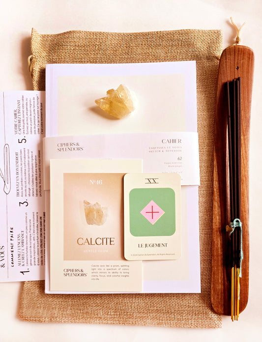 Le Jugement Crystal & Journal Set
