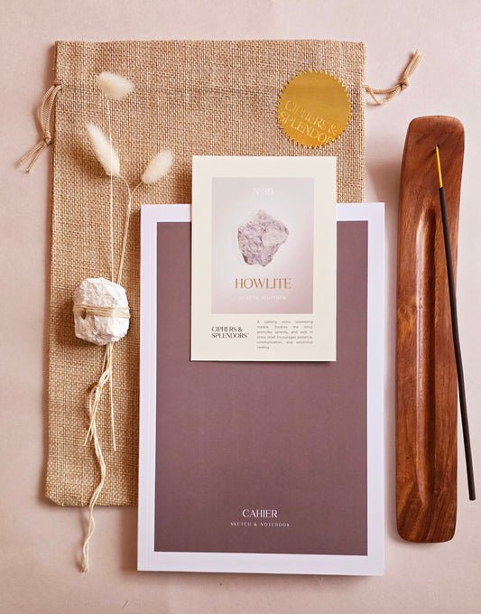 Unbreakable Peace Crystal & Journal Set