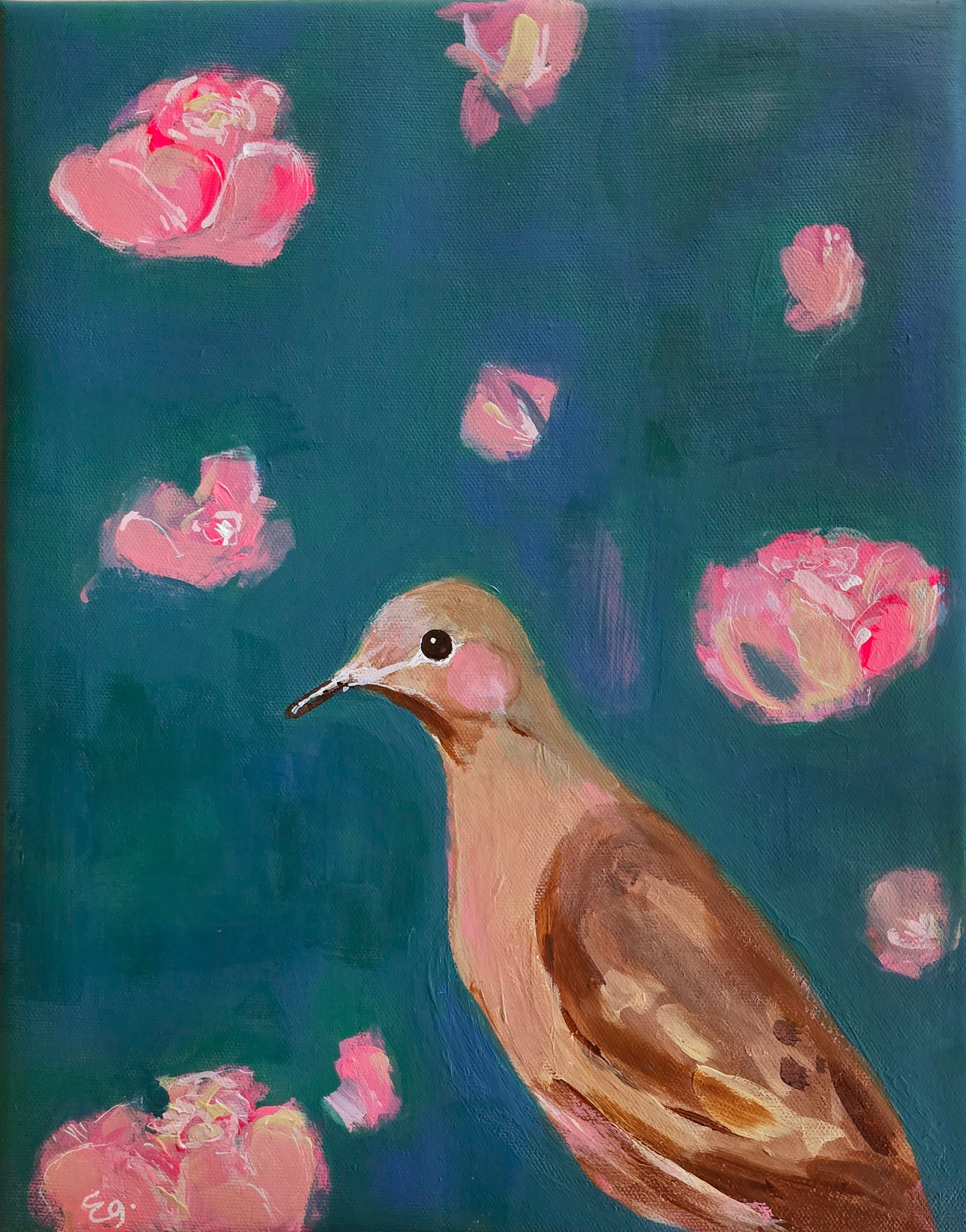 Love & Wisdom (2 paintings)