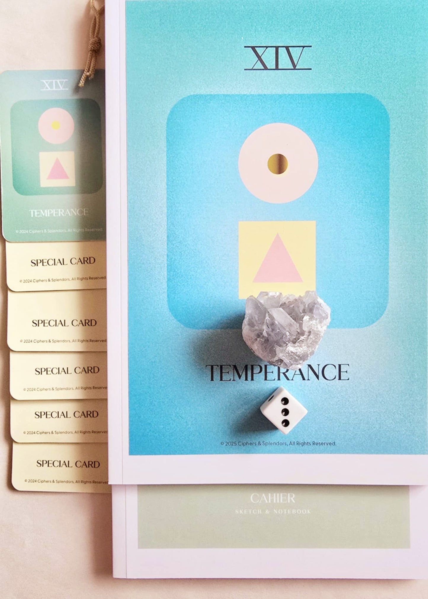 Angels want to Play Crystal & Journal Set